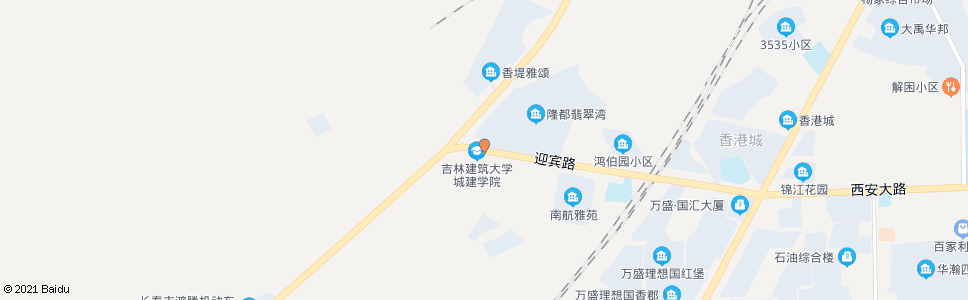 长春城建学院_公交站地图_长春公交_妙搜公交查询2025