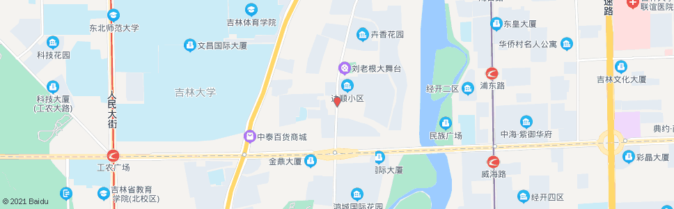 长春东岭小区_公交站地图_长春公交_妙搜公交查询2025