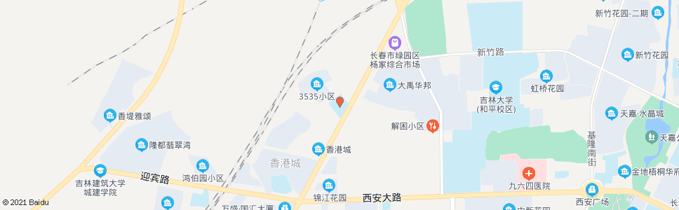 长春四季青小学_公交站地图_长春公交_妙搜公交查询2024