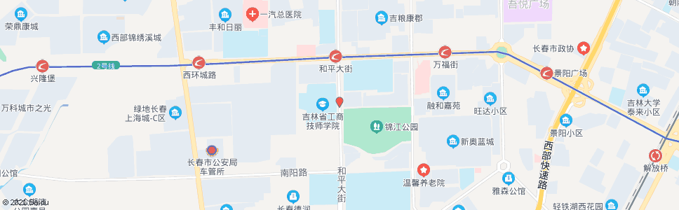 长春锦江路_公交站地图_长春公交_妙搜公交查询2024