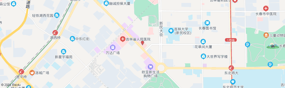 长春省中医学院_公交站地图_长春公交_妙搜公交查询2025