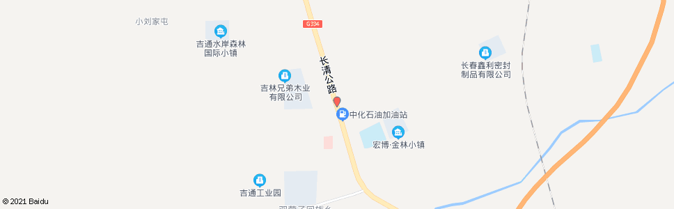 长春胡家店(长清公路)_公交站地图_长春公交_妙搜公交查询2025