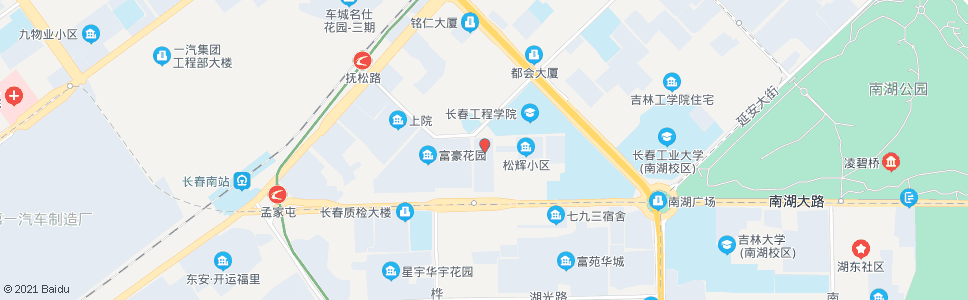 长春松辉路市场_公交站地图_长春公交_妙搜公交查询2024