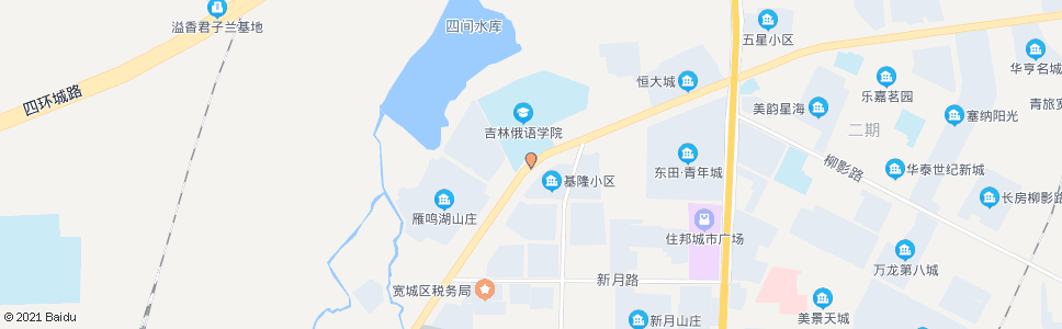 长春吉林俄语学院_公交站地图_长春公交_妙搜公交查询2025