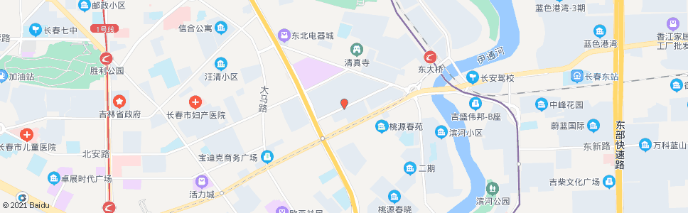 长春东三马路小学_公交站地图_长春公交_妙搜公交查询2025