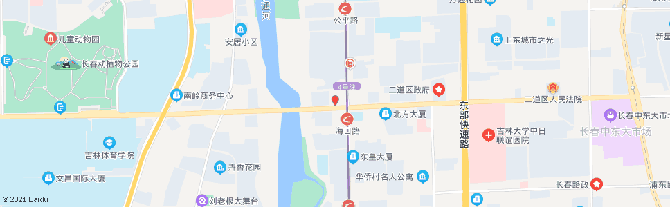 长春省交建集团三公司_公交站地图_长春公交_妙搜公交查询2024