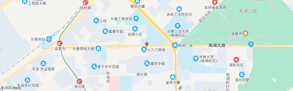 长春水利宿舍_公交站地图_长春公交_妙搜公交查询2024