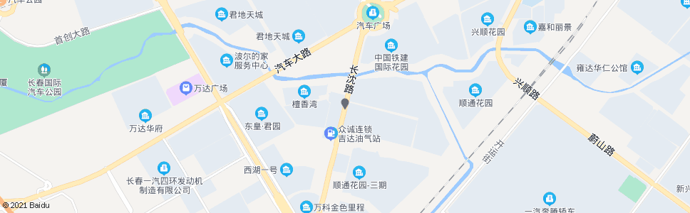 长春绿新市场_公交站地图_长春公交_妙搜公交查询2025