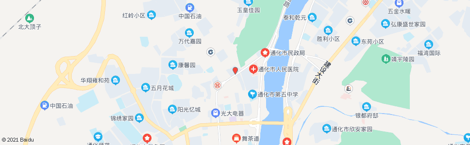 通化银行学校_公交站地图_通化公交_妙搜公交查询2025