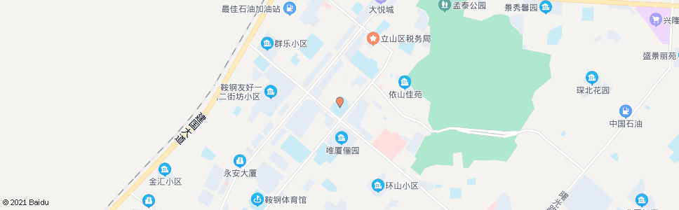 鞍山中华小学_公交站地图_鞍山公交_妙搜公交查询2024