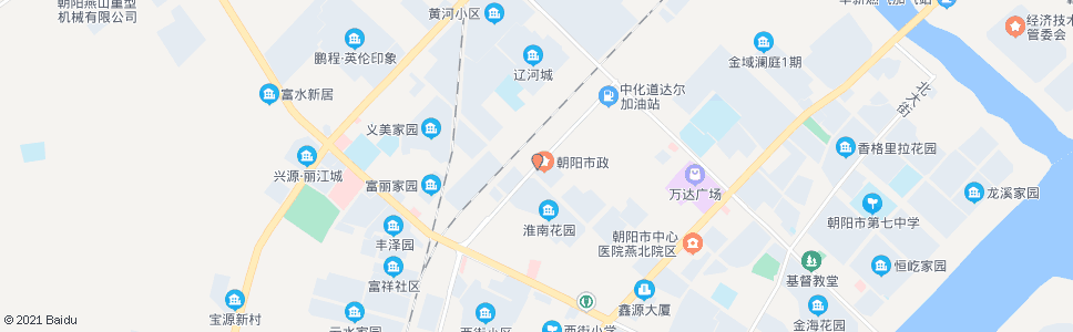 朝阳市政工程管理处_公交站地图_朝阳公交_妙搜公交查询2024