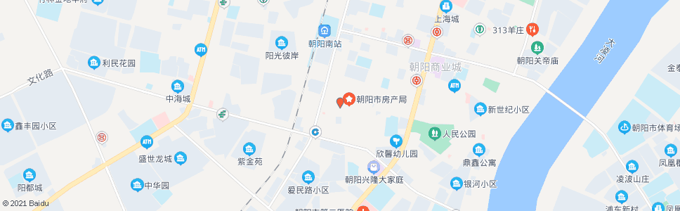 朝阳三八商店_公交站地图_朝阳公交_妙搜公交查询2024