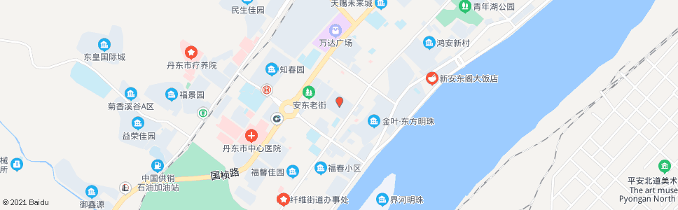 丹东六合小区_公交站地图_丹东公交_妙搜公交查询2024