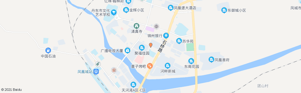 丹东凤城中心市场_公交站地图_丹东公交_妙搜公交查询2025