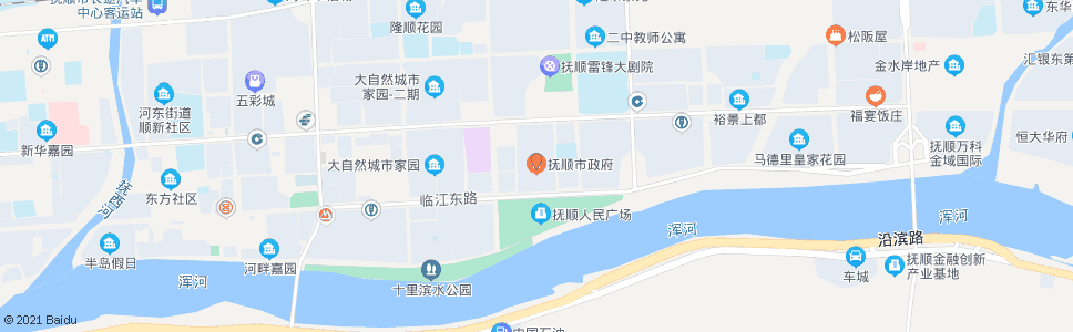 抚顺市政府_公交站地图_抚顺公交_妙搜公交查询2025