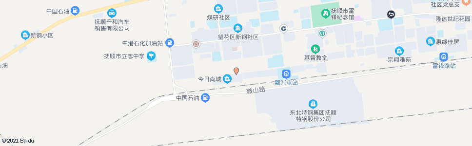 抚顺锦州路西_公交站地图_抚顺公交_妙搜公交查询2025