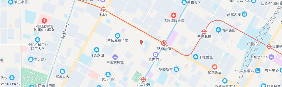 沈阳南六路勋望街_公交站地图_沈阳公交_妙搜公交查询2024