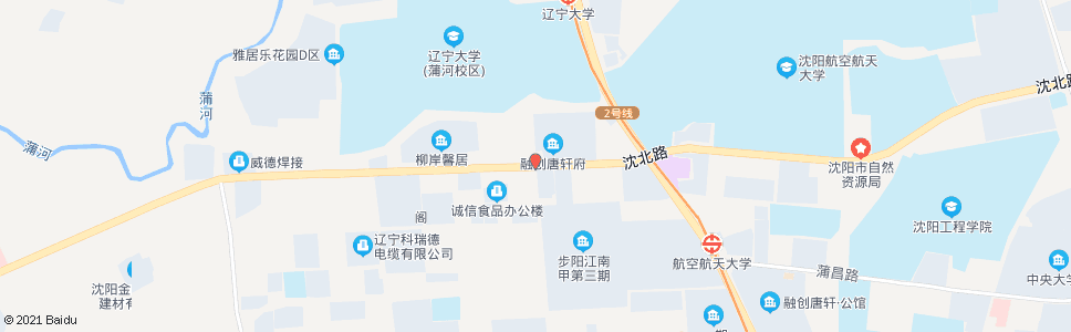 沈阳沈北路道义三街_公交站地图_沈阳公交_妙搜公交查询2025