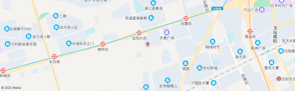 沈阳后榆村_公交站地图_沈阳公交_妙搜公交查询2025