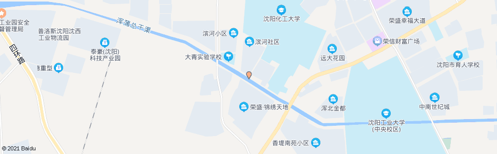 沈阳北渠岸路_公交站地图_沈阳公交_妙搜公交查询2024