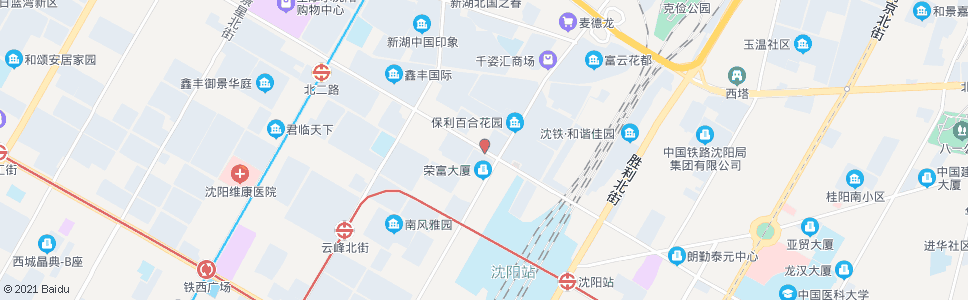 沈阳北二路兴工街_公交站地图_沈阳公交_妙搜公交查询2024