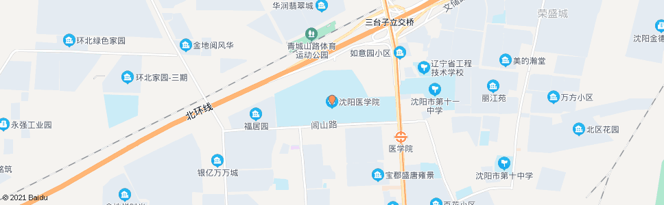 沈阳沈阳医学院_公交站地图_沈阳公交_妙搜公交查询2025