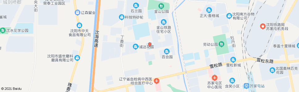 沈阳雪松路小学_公交站地图_沈阳公交_妙搜公交查询2024