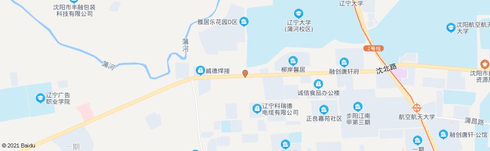 沈阳沈北路学园街_公交站地图_沈阳公交_妙搜公交查询2024