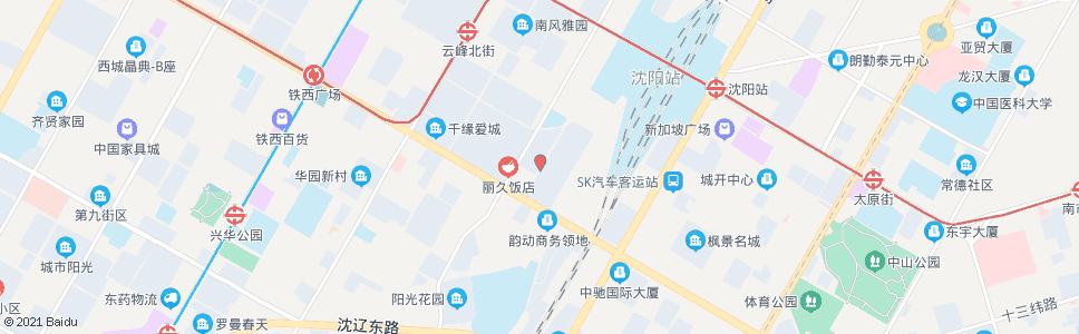 沈阳振工街建设大路_公交站地图_沈阳公交_妙搜公交查询2024