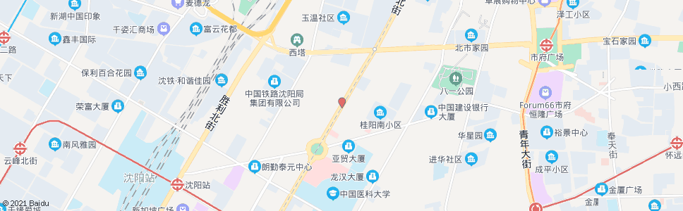 沈阳南京街北六马路_公交站地图_沈阳公交_妙搜公交查询2024