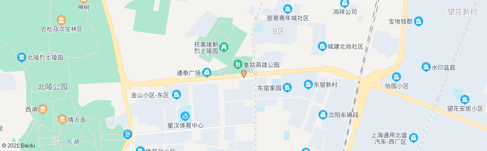 沈阳金山路鸭绿江街_公交站地图_沈阳公交_妙搜公交查询2024