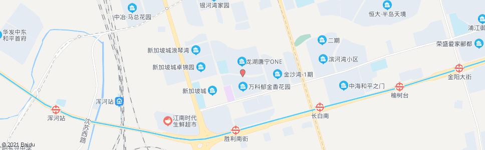 沈阳兴岛路长白三街_公交站地图_沈阳公交_妙搜公交查询2024