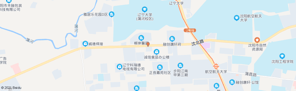 沈阳沈北路道义四街_公交站地图_沈阳公交_妙搜公交查询2025