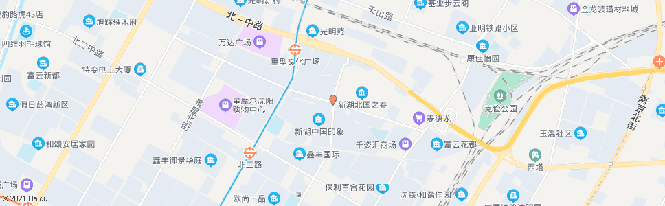 沈阳小北一路云峰街_公交站地图_沈阳公交_妙搜公交查询2024