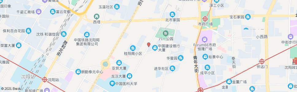 沈阳和平大街北七马路_公交站地图_沈阳公交_妙搜公交查询2024