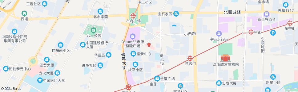 沈阳市红十字会医院_公交站地图_沈阳公交_妙搜公交查询2024