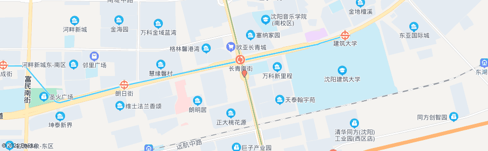 沈阳浑南实验学校_公交站地图_沈阳公交_妙搜公交查询2024