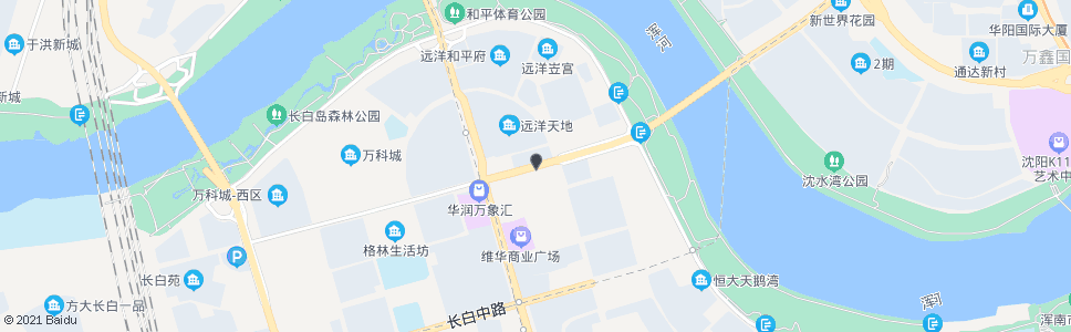 沈阳长白北路长白四街_公交站地图_沈阳公交_妙搜公交查询2024