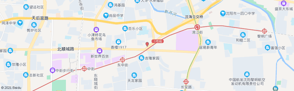 沈阳市群众艺术馆_公交站地图_沈阳公交_妙搜公交查询2025