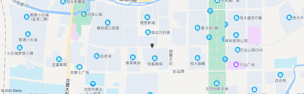 沈阳智慧大街高深路_公交站地图_沈阳公交_妙搜公交查询2024