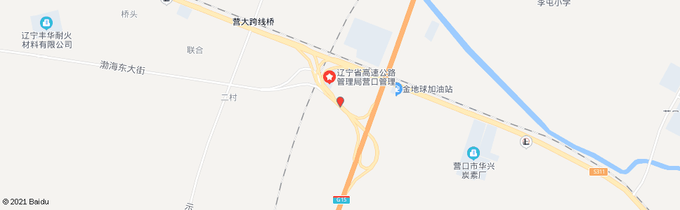 营口高速公路收费口_公交站地图_营口公交_妙搜公交查询2024