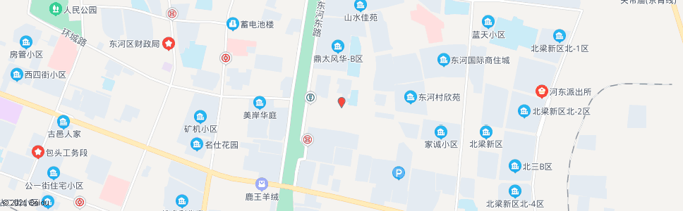 包头康复路小学_公交站地图_包头公交_妙搜公交查询2024