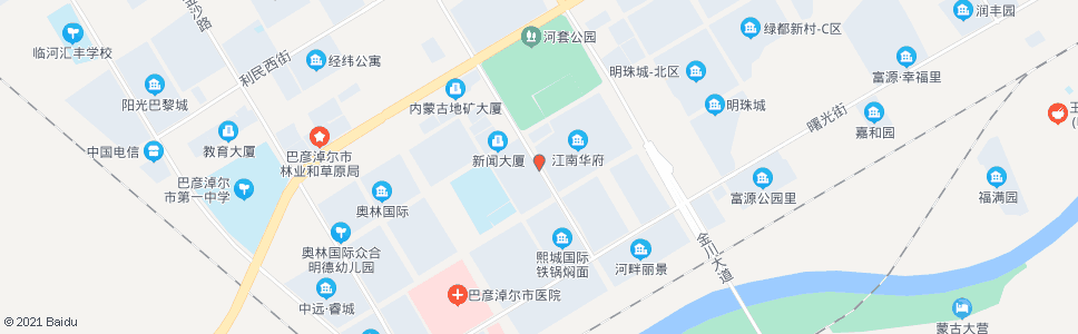 巴彦淖尔今日尊府_公交站地图_巴彦淖尔公交_妙搜公交查询2024