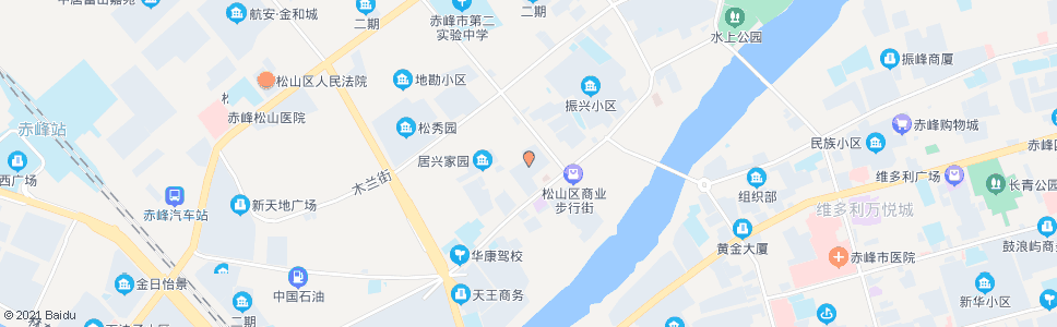 赤峰兴华小区(赤峰纵横广告公司)_公交站地图_赤峰公交_妙搜公交查询2024