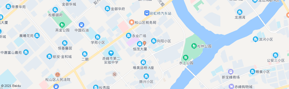 赤峰西域药店(梦幻小精灵艺校)_公交站地图_赤峰公交_妙搜公交查询2025