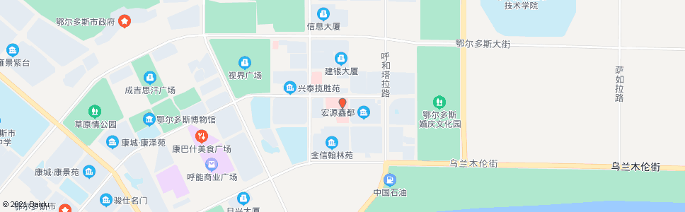 鄂尔多斯鄂尔多斯市中医医院_公交站地图_鄂尔多斯公交_妙搜公交查询2024