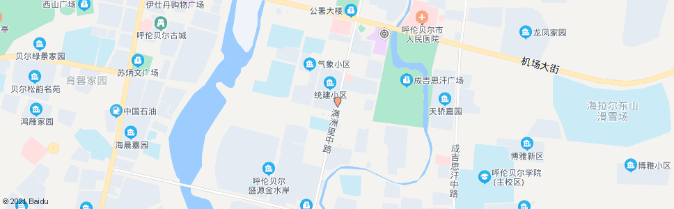 呼伦贝尔市工会_公交站地图_呼伦贝尔公交_妙搜公交查询2024