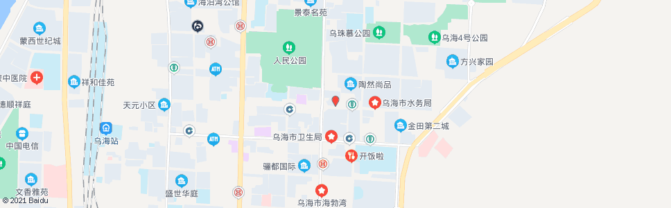 乌海青山市场_公交站地图_乌海公交_妙搜公交查询2024