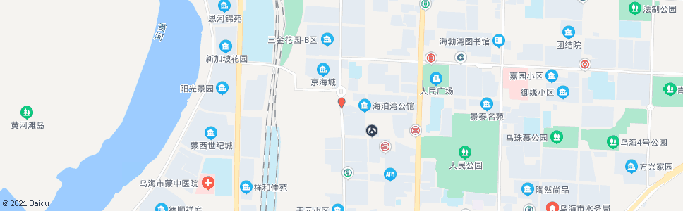 乌海海萨大酒店_公交站地图_乌海公交_妙搜公交查询2024