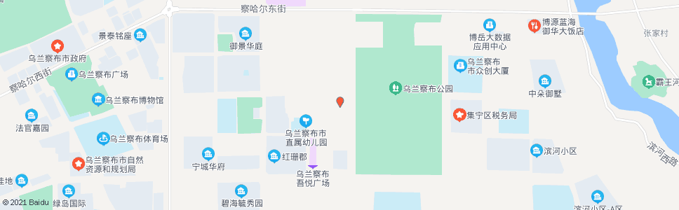 乌兰察布市总工会_公交站地图_乌兰察布公交_妙搜公交查询2024